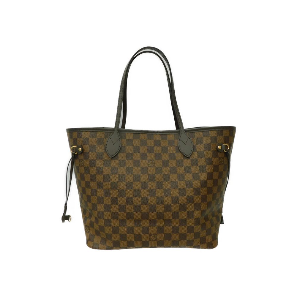 LOUIS VUITTON LV Neverfull Damier Tote Bag Pouch